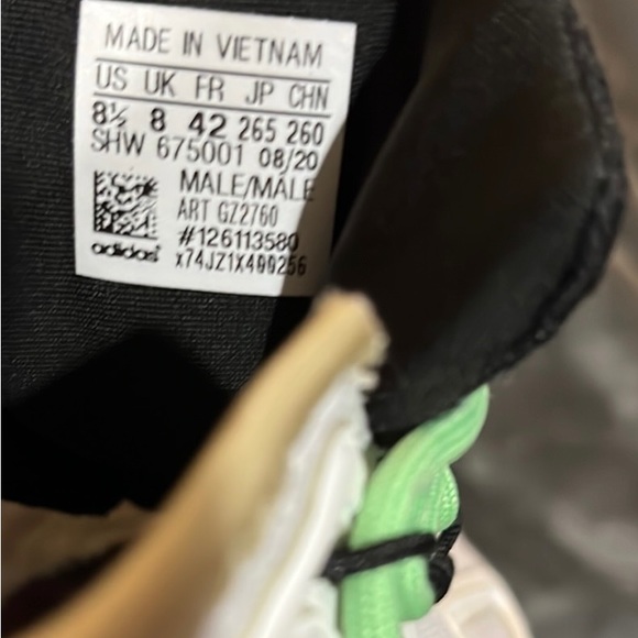 Adidas Star-Wars X ZX 2K Boost Mandalorian " Mudhorn "  Mens Sz 8.5 GUC - Picture 6 of 7